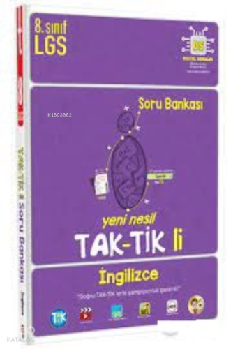 8. Sınıf İngilizce Taktikli Soru Bankası