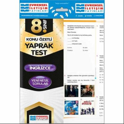 8.Sınıf İngilizce YT 2020