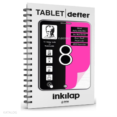 8.Sınıf İnkılap Tarihi Tablet Defter