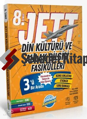 8. Sınıf Jett Din Kültürü ve Ahlak Bilgisi Fasikülleri