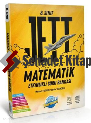 8. Sınıf Jett Matematik Etkinlikli Soru Bankası