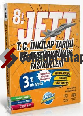 8. Sınıf Jett T.C Inkılap Tarihi ve Atatürkçülük Fasikülleri