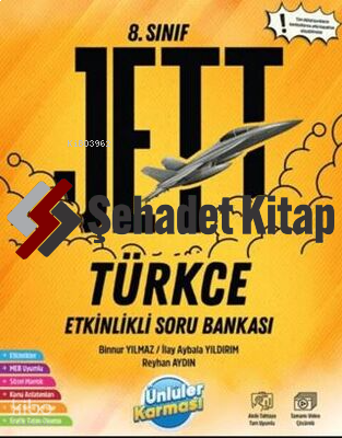 8. Sınıf Jett Türkçe Etkinlikli Soru Bankası