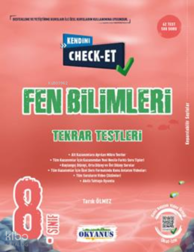 8. Sınıf Kendini Check - Et Fen Bilimleri Soru Bankası