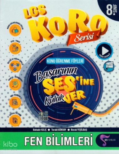 Ses Yayınları 8. Sınıf LGS Fen Bilimleri Koro Serisi Föyleri