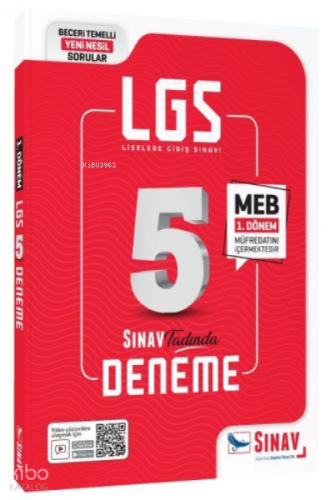 8-Sinif-LGS-1-Donem-5-Deneme-Sinav-Yayinlari