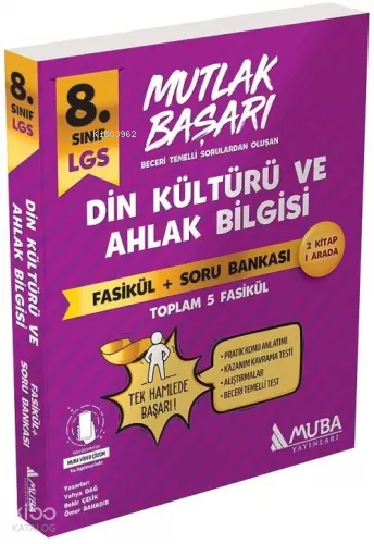 8. Sınıf LGS Din Kültürü ve Ahlak Bilgisi Mutlak Başarı Fasikül+Soru Bankası