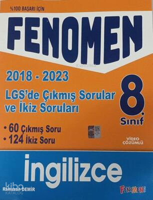 8. Sınıf LGS İngilizce Çıkmış ve İkiz Sorular 2018-2023