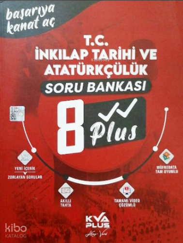8.Sınıf LGS İnkılap Tarihi Soru Bankası Kırmızı Seri