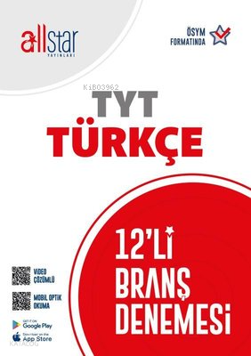 8.Sınıf LGS Türkçe Paket Deneme 12'li