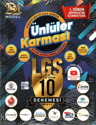 8.Sınıf LGS Ünlüler Karması 10 Farklı Deneme Sınavı - 2021 | | Ünlüler