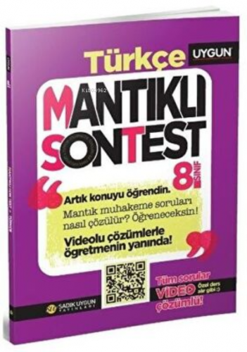 8.Sınıf Mantıklı Son Test Türkçe