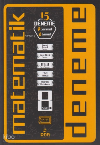 8.Sınıf Matematik 15'Li Deneme