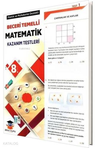 8. Sınıf Matematik Beceri Temelli Kazanım Testleri