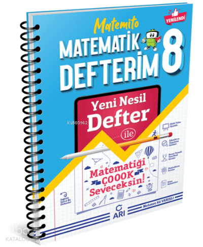 Arı Yayıncılık 8. Sınıf Matemito Matematik Defterim