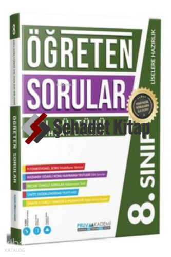 8. Sınıf Öğreten Sorular Din Kültürü