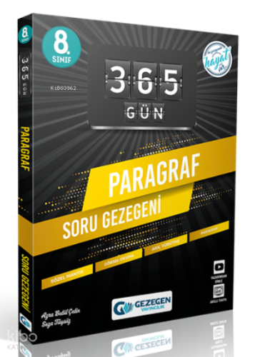 8.Sınıf Paragraf 365 Gün Soru Gezegeni | Kolektif | Gezegen Yayıncılık