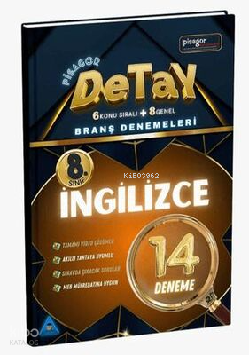 8. Sınıf Pisagor Detay 14`lü İngilizce Branş Denemesi