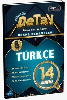 8. Sınıf Pisagor Detay 14`lü Türkçe Branş Denemesi