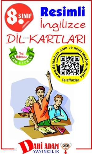 8. Sınıf Resimli İngilizce Dil Kartları | Kolektif | Dahi Adam Yayınla