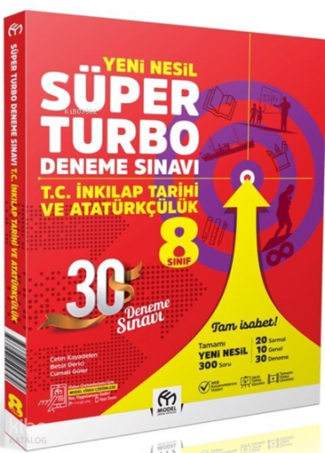 8. Sınıf Süper Turbo İnkilap Tarihi Deneme | Kolektif | Model Eğitim Y