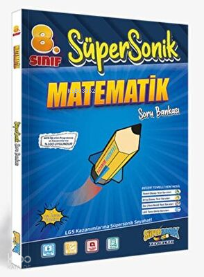 8. Sınıf Süpersonik Matematik Soru Bankası