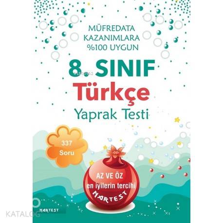 8. Sınıf Türkçe Yaprak Test- Yeni Müfredat