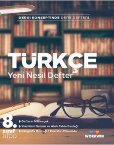 8. Sınıf Türkçe Yeni Nesil Defter Workwin Yayınları | Kolektif | Workw