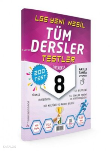 8.Sınıf Yeni Nesil Tüm Dersler Testler