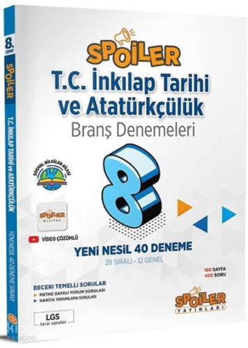 8.Spoıler Brans Ink Tar Deneme | Kolektif | Spoiler Yayınları (Hazırlı