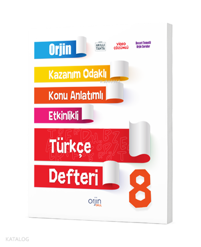 8 Türkçe Defteri