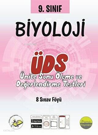 9. Sınıf Biyoloji Ünite Değerlendirme Sınavı (8 Sınav) | Kolektif | Pa
