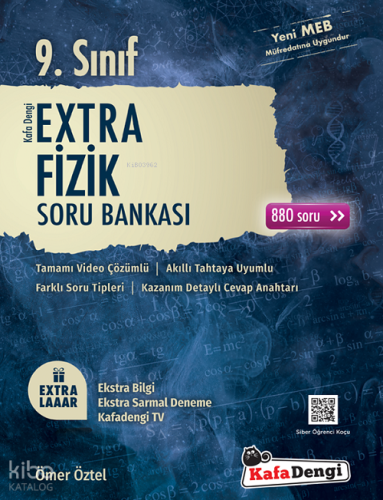 9.Sınıf Extra Fizik Soru Bankası (Tümü Video Çözümlü)
