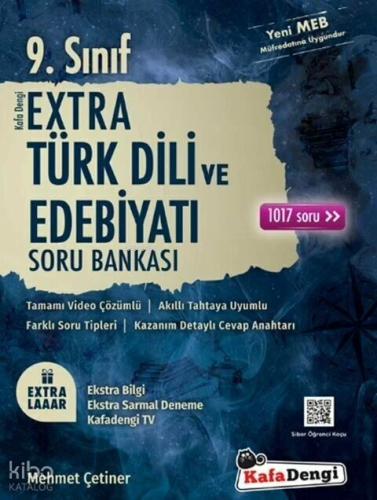 9.Sınıf Extra Türk Dili ve Edebiyatı Soru Bankası (Tümü Video Çözümlü)