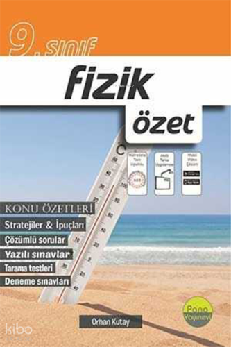9. Sınıf Fizik Özet | Orhan Kutay | Pano Kitap Yayınları