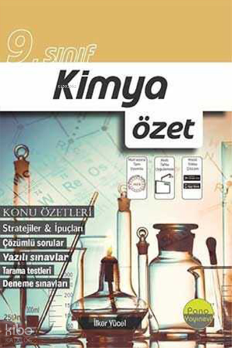 9. Sınıf Kimya Özet | İlker Yücel | Pano Kitap Yayınları