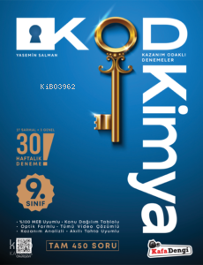 9. Sınıf KOD Kimya Haftalık Sarmal Deneme