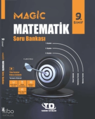 9.Sınıf Magic Matematik Soru Bankası | Kolektif | Tandem Yayınları