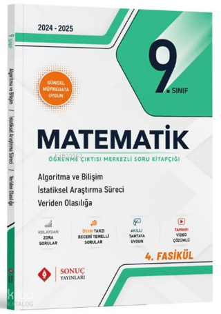 9. Sınıf Matematik Algoritma ve Bilişim İstatistiksel Araştırma Süreci