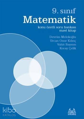 9. Sınıf Matematik Soru Bankası; Mavi Kitap
