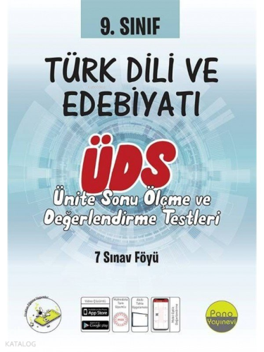 9. Sınıf Türk Dili Ve Edebiyatı Ünite Değerlendirme Sınavı | Kolektif 