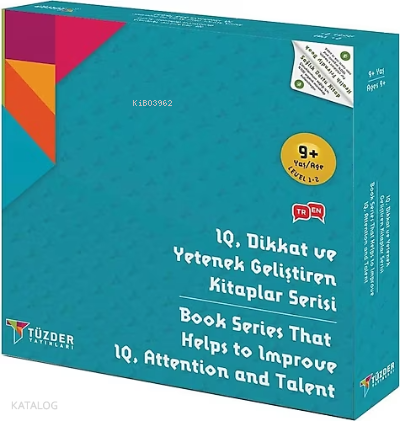 9+ Yaş 6'lı Set (Find, Mind, Think, Matrix, Calculate, Architect);IQ, Dikkat ve Yetenek Geliştiren Kitaplar Serisi