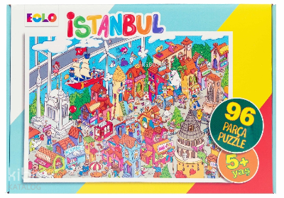 96 Parça Yer Puzzle – İstanbul | | Eolo Yayıncılık