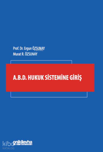 A.B.D. Hukuk Sistemine Giriş