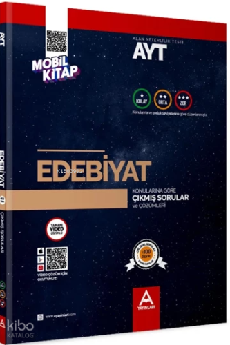 A Yayınları AYT Edebiyat Konularına Ve Zorluk Derecesine Göre Çıkmış S