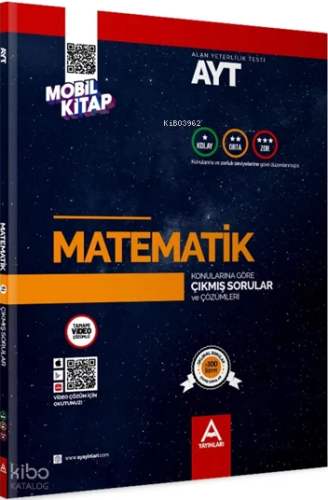 A Yayınları AYT Matematik Konularına Ve Zorluk Derecesine Göre Çıkmış 