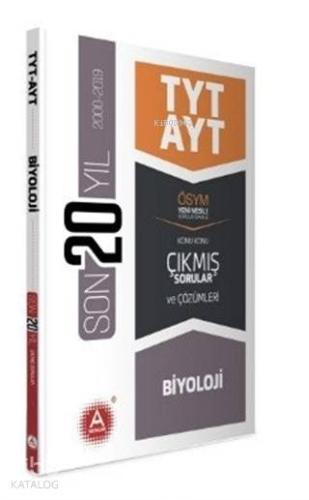 A Yayınları TYT AYT Biyoloji Son 20 Yılın Çıkmış Soruları ve Ayrıntılı