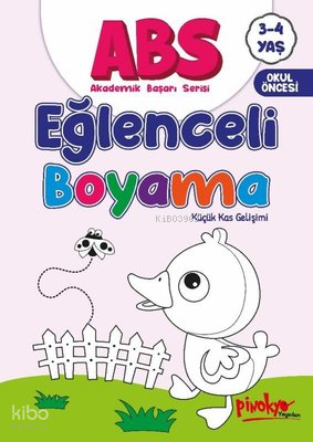 ABS Eğlenceli Boyama Küçük Kas Gelişimi 3 - 4 Yaş | Buçe Dayı | Pinoky