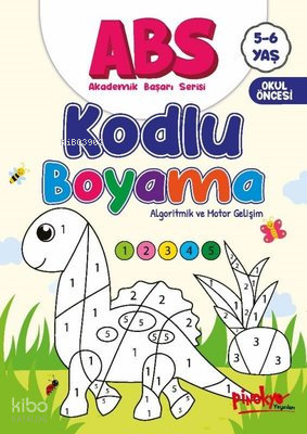 ABS Kodlu Boyama - Algoritmik ve Motor Gelişim 5 - 6 Yaş | Buçe Dayı |
