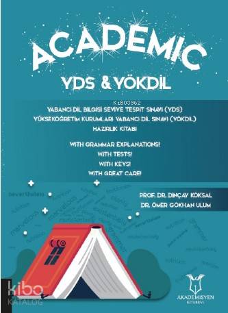 Academic YDS & Yökdil | Dinçay Köksal | Akademisyen Kitabevi